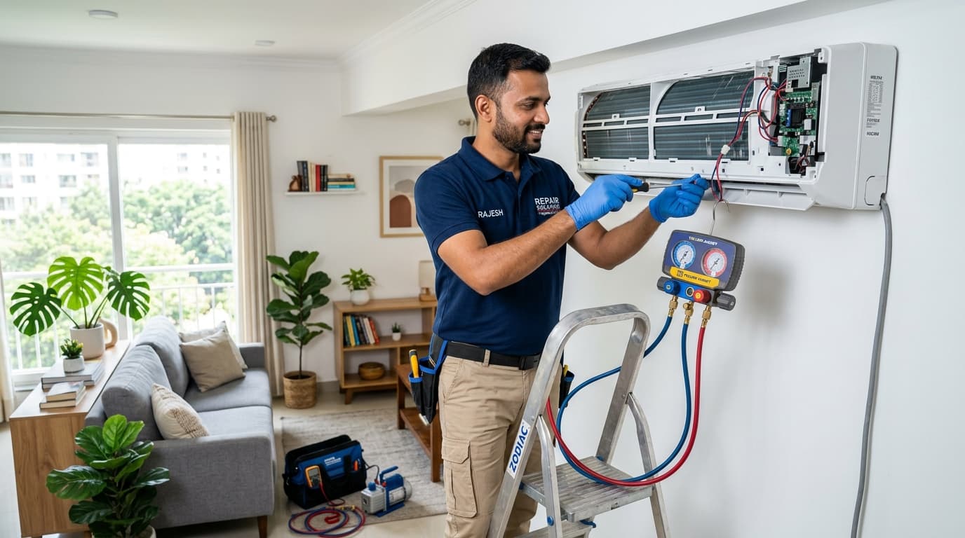 AC Deep Cleaning & Gas Refill